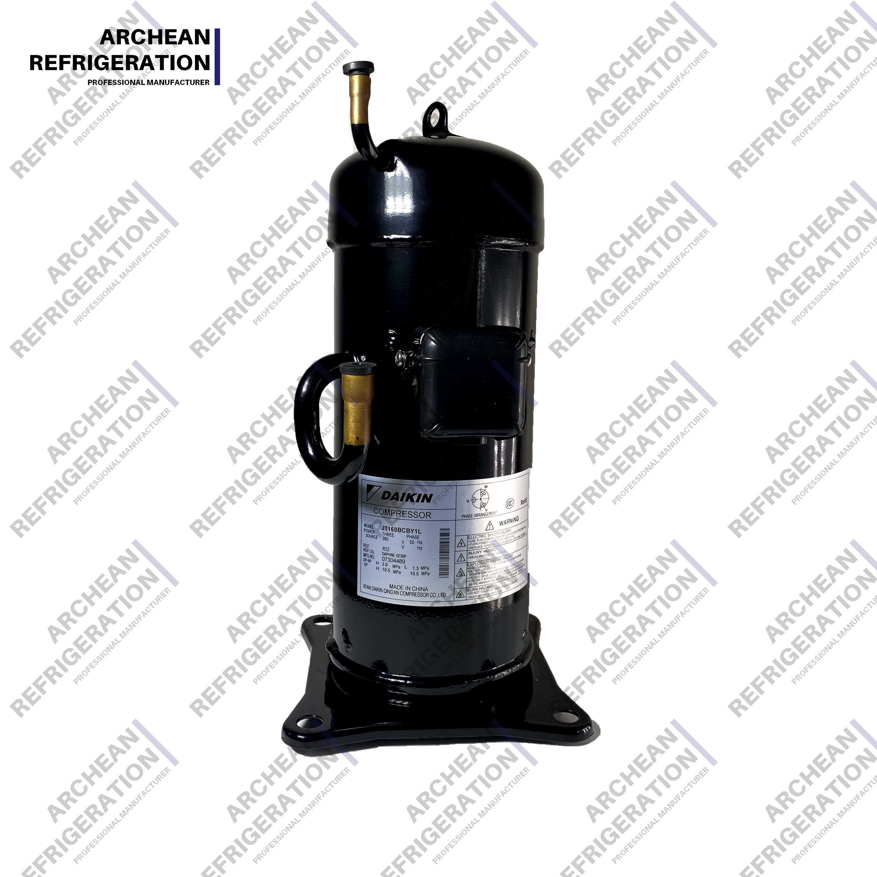 380V/50Hz Three-phase Refrigeration Scroll Compressor JT90BCBY1L JT95BCBY1L JT90BHBY1L JT95BHBY1L JT1408CBY1L JT150BCBY1L
