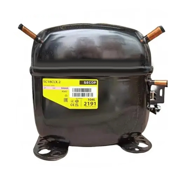 Secop 50HZ New Refrigeration Compressor Model Series SC15CNX.2 SC18CNX SC18CNX.2 SC21CNX.2 for Heat Exchange Applications