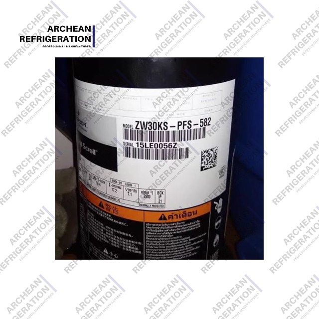 Copeland ZWKS(E) Series Compressor Model ZW30KSE for Refrigeration & Heat Exchange R407C ZW34KSE ZW61KSE ZW108KSE 