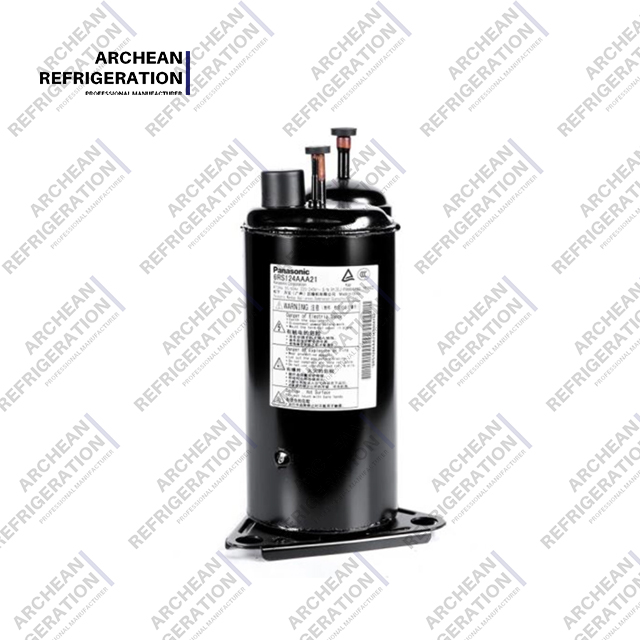 Most Efficient 3 Phase Piston PanasonicSanyo Rotary Refrigeration Compressor 6RS124AAA21 for Industrial
