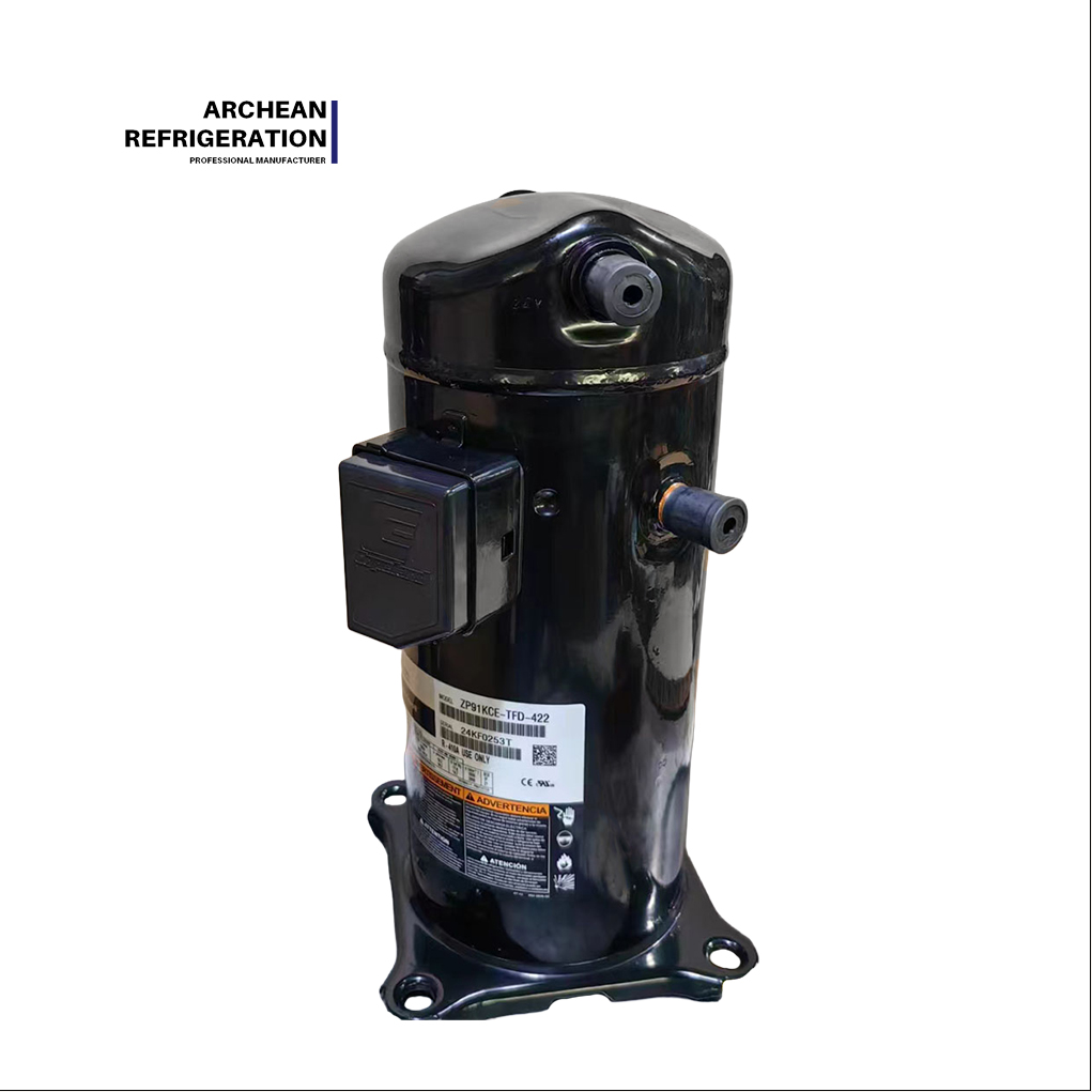 Compressor de refrigera&ccedil;&atilde;o Copeland ZP72KCE ZP83KCE ZP91KCE ZP104KCE ZP122KCE ZP137KCE ZP143KCE-TFD-522 