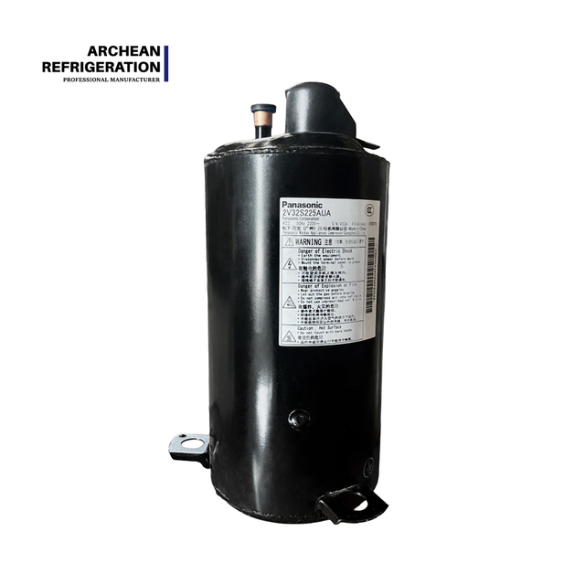 Pan-asonic Inverter Rotary Compressor R22 2V32S225AUA / 2V34S225AUA / 2V36S225BUA / 2V42S225AUA / 2V44W225AUD Used Refrigeration Compressor